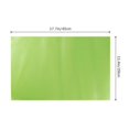 thumbnail image 4 of Washable Fridge Mats Ounona Refrigerator Pad Home Kitchen Use Transparent Green Moisture Absorption 4Set, 4 of 4