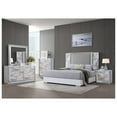 thumbnail image 6 of Global Furniture USA Ylime White High Gloss Marble Chest With LED, 6 of 7