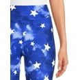 thumbnail image 4 of Women's Americana Print Capri Leggings, 4 of 5