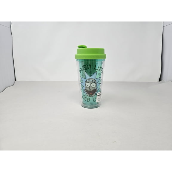 Rick and Morty 16oz Travel Tumbler