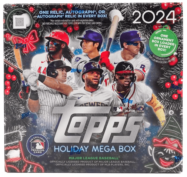 2024 Topps Holiday Baseball Mega Box - Walmart.com