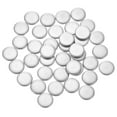 thumbnail image 1 of Uxcell Paquete de 50 discos de acero inoxidable, 5/16" (8mm) de diámetro, 0.04" (1mm) de grosor, lámina redonda plana en blanco para manualidades, estampado de metal y fabricación de joyas, 1 of 7