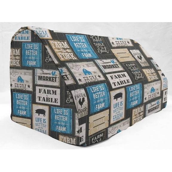 Farm To Table Cover Compatible with FoodSaver Vacuum Sealer by Penny's Needful Things (Blue)