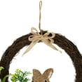 thumbnail image 3 of Northlight Floral Grapevine Small Spring Easter Wreath with Sisal Bunny - 12", 3 of 6