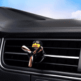 thumbnail image 5 of Ambientador De Coche Auto Giratorio Para Aromaterapia NEGRO PATO AMARILLO, 5 of 5