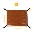 thumbnail image 4 of JOYELF Cat Hammock Bed, Reversible Pet Cage Hammock Hanging Soft Pet Bed for Kitten Ferret Puppy or Medium Pet, 4 of 7