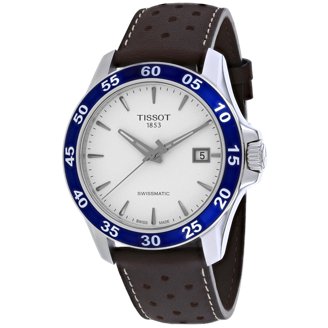 Tissot PRC 200 Men's Sport Watch, Quartz, Black Dial & Leather
