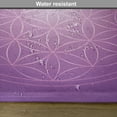 thumbnail image 6 of Ambesonne Psychedelic Place Mats Set of 4, Flower Life Vibrant, Standard Size, Fuchsia Purple, 6 of 6