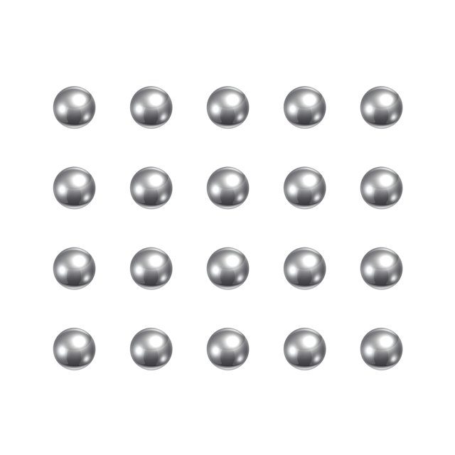 Uxcell 420 Roulements en Acier Inoxydable Boule G100 Précision 7/32 Pouces