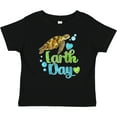 thumbnail image 3 of Inktastic Earth Day Sea Turtle and Hearts Boys or Girls Baby T-Shirt, 3 of 5