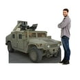 thumbnail image 3 of Advanced Graphics 139 Army Hummer Solid Corrugated Cardboard Stand-Up, 3 of 4