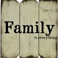 thumbnail image 1 of 16 in x 16 in. "Family is Everything" by Rough Cut Décor Wood Wall Art, 1 of 1