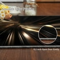 thumbnail image 4 of Luxury Black Gold Rug 5x6ft Area Rugs Golden Speed ​​Lines Rugs Ultra Soft Non Slip Washable Low Pile Carpet for Gameroom Bedroom Living Room Playroom Home Decor, 4 of 6
