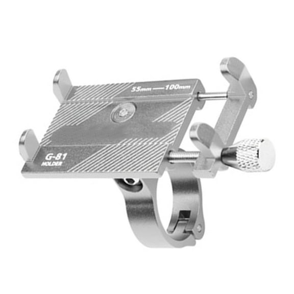 Yokua Adjustable Bike Phone Mount Stand Nonslip Bike Handlebars Phone Mount Clip