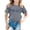 Z1Light Gray, variant on Trendfront Girls Hibiscus Flower T Shirt Tropical Hawaii Style Print Crewneck Short Sleeve Tee Summer Beach Holiday Clothes Casual Vacation Top