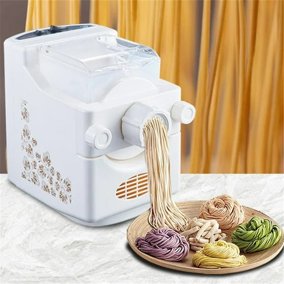 TOPCHANCES Automatic Pasta Maker, Electric Noodle Machine with 9 Shapes to Choose, for Home Kitchen