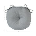 thumbnail image 6 of Heather Gray 15 in. Round Outdoor Bistro Seat Cushion (Set of 4) by Greendale Home Fashions, 6 of 7