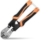 thumbnail image 1 of Bolt Cutters, Steel Wire Cutter 8in Heavy Duty Cr-V Cable, Chain, Spring Loaded Pliers with Soft Rubber Comfort Grip, Cutter for Chains, Padlocks, Met, 1 of 5