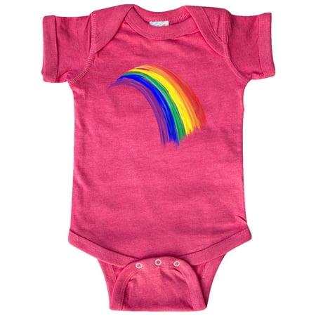 

Inktastic Pride Rainbow Painted in Watercolors Gift Baby Boy or Baby Girl Bodysuit