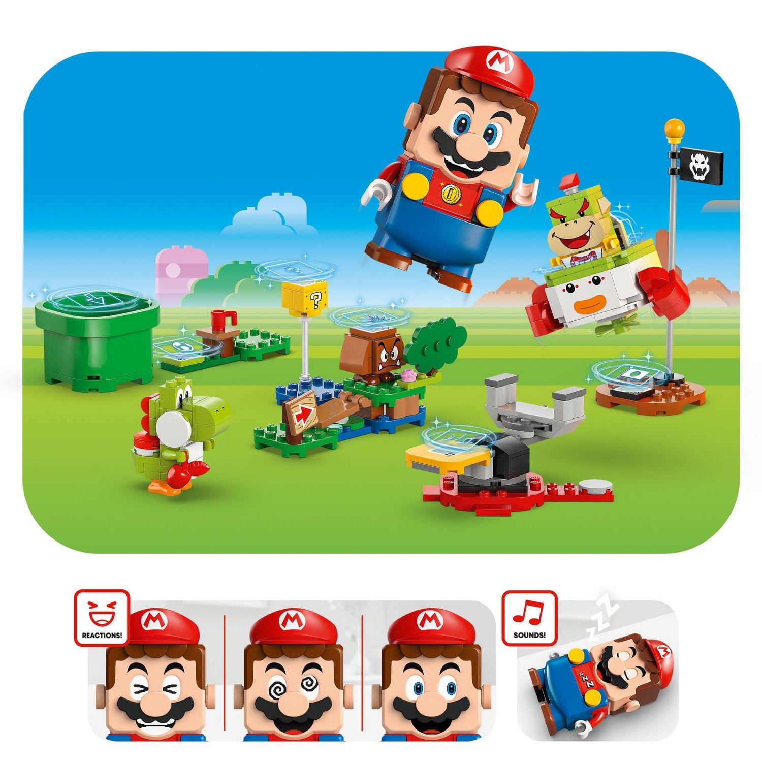 LEGO Super Mario Aventures avec LEGO® Mario interactif 71439 Ensemble de construction (218 pièces) Comprend 218 pièces, 6+ ans