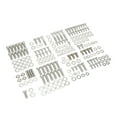 thumbnail image 2 of Kit de pernos hexagonales de motor de 211 piezas de acero inoxidable de larga duración para bloque pequeño 265 283 305 327 350 400, 2 of 12