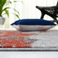 thumbnail image 4 of SAFAVIEH Adirondack Ladonna Abstract Area Rug, Orange/Grey, 2'6" x 4', 4 of 7