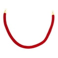 thumbnail image 2 of ETEREAUTY Stanchion Rope Red Heavy Duty Hooks for Crowd Management Wear-Resistant, 2 of 9