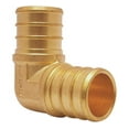 thumbnail image 4 of Apollo APXE3425JR Pipe Elbow, 3/4 in, Barb, 90 deg Angle, Brass, 200 psi Pressure - pack of 25, 4 of 6