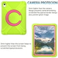 thumbnail image 2 of Kids Case for iPad 10th Gen 10.9 inch 2022, Ring Multi-Functional Grip Stand Shockproof Full-Body Rugged Protective Hybrid Case Cover for iPad 10th Generation,Green + Rose, 2 of 7