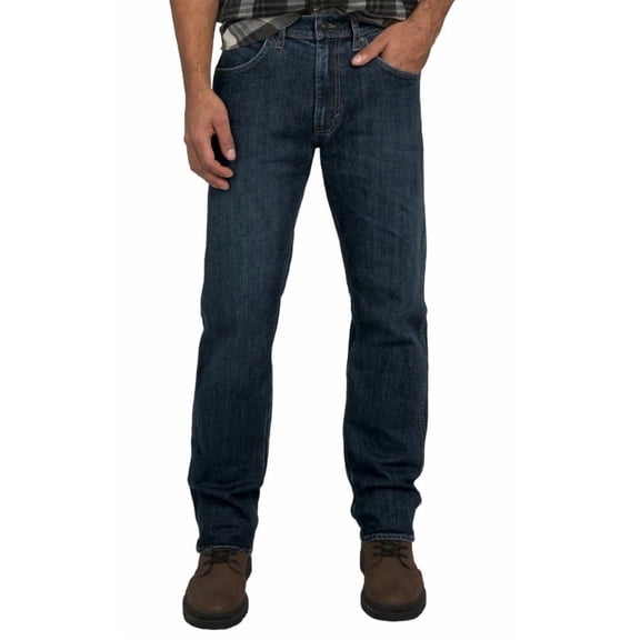 Wrangler Men's Jean - Stretch Denim - Regular Fit - Dark Blue - Size 30x32
