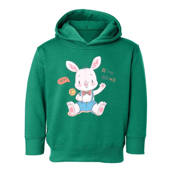 Cute Bunny With Flower Hoodie Toddler -Image by Shutterstock, 5 Toddler