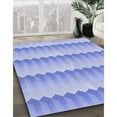 thumbnail image 2 of Ahgly Company Indoor Square Patterned Light Slate Blue Area Rugs, 4' Square, 2 of 6