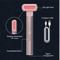 thumbnail image 4 of Icon by Tzumi 4-in-1 Light Therapy Wand, Blue and Red Light Therapy for Face and Neck, Rechargeable, 4 of 10