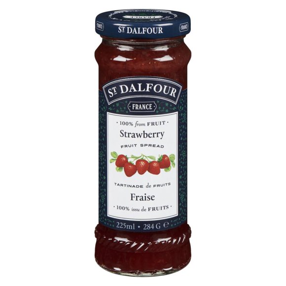 Tartinade aux fraises St. Dalfour