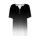 thumbnail image 4 of Camisetas Casuales de Mujer con Cuello en V Camiseta de Color Sólido, Manga Corta Casual Top para el Uso Diario, 4 of 5