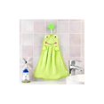 thumbnail image 4 of Kids towel microfiber animal shaped towel set 4-pack kitchen bathroom absorbent 36cm x 26cm yellow pink green white., 4 of 5