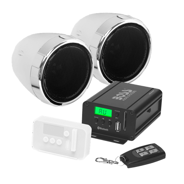 BOSS Audio Systems MCBK520B Motorcycle Speaker Bluetooth, Speakers - Walmart.com