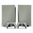 thumbnail image 1 of Aihome Grey Carbon Fibre Stickers Decals for PS5 Console And Controller, 1 of 7