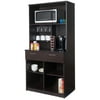 Coffee Break Room Lunch Room "FULLY-ASSEMBLED+Ready-To-Use" BREAKTIME Model 2337 2pc Group - Elegant Espresso Color - INSTANTLY create a great break room! (Accessories NOT included)