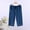 Blue, variant on TYGHBN Pants Lightweight Soft Pajama Pants Loose Sleep Bottoms Drawstring Sleepwear Wear with Pockets Cargo Pants for Women Wide Leg Cropped Pants for Women Casual Casual Pants for Women plus Size