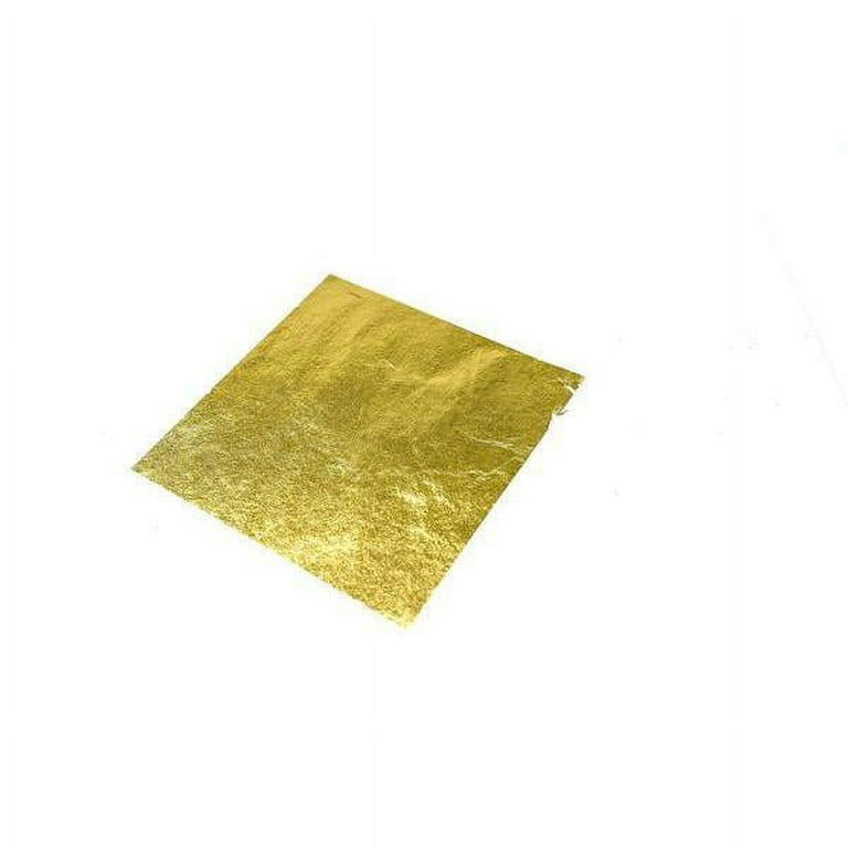 GoldleafKing, 24K Small Edible Gold Leaf Sheets - 30 sheets, Cake Edition