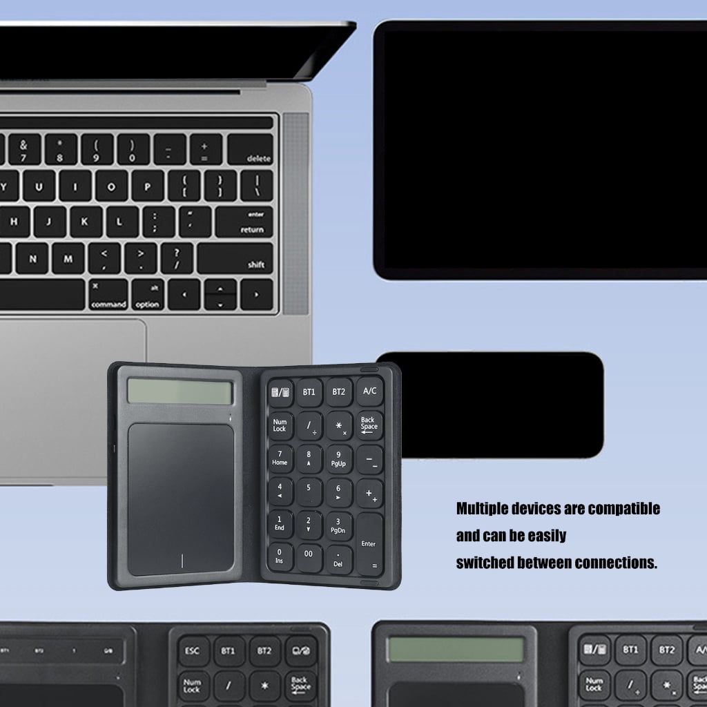 Transportable Dense Combined Keyset With Touchpanel Calculator And Permanent ABS Plan