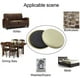 thumbnail image 5 of Nvzi Deslizadores de muebles redondos, 8 piezas de almohadillas reutilizables para mover muebles, deslizador de muebles para mover muebles pesados de alfombras y pisos, 5 of 5