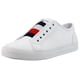 thumbnail image 1 of Zapatillas Tommy Hilfiger Anni de lona blanca para mujer, talla 10, 1 of 7