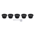 thumbnail image 1 of 5 Pcs Capsule de Café 50ml Filtre à Café Réutilisable Tasse avec Cuillère pour DOLCE GUSTO Machine à Café Noir, 1 of 7