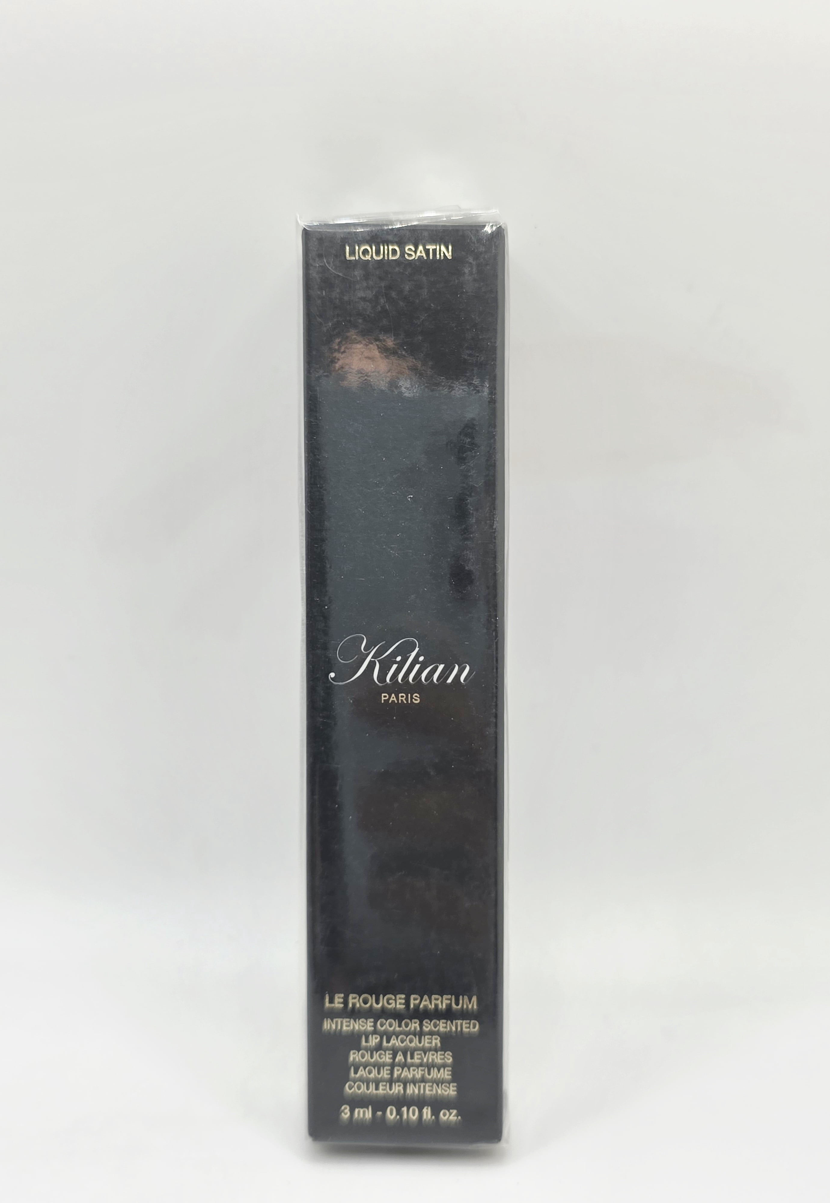 Kilian Le Rouge Parfum Intense Color Scented Lip Lacquer - Liquid Satin 410 Aphrodisiac Rouge - 0.1oz/3ml