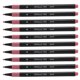 thumbnail image 3 of Glass Markers Paint Markers Waterproof 10 Pcs Professional Macaron&nbsp;Light&nbsp;Pink Thin&nbsp;Rod For Painting For Notes For Graffiti ANGGREK Arte y Manualidades, 3 of 8