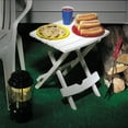thumbnail image 4 of Adams Manufacturing Outdoor Plastic Quik-Fold Side Table, White (Set of 2), 4 of 5