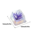 thumbnail image 5 of YongCo High Transparency Resin Keycap for Mechanical Keyboard Highlighting Pine Blossom, 5 of 12