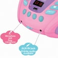 thumbnail image 3 of Lexibook Boombox con CD y Bluetooth Unicorn, con Efectos de Luz Multicolor, Entrada Auxiliar y Conector para Micrófono, Color Rosa, 3 of 5